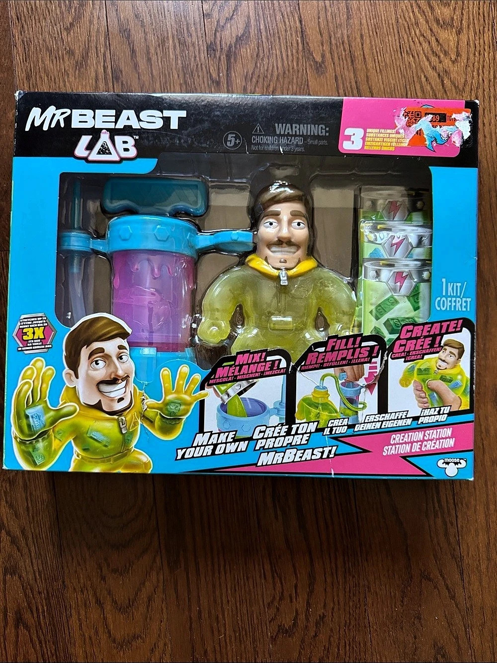 MrBeast Lab Mini Lab Mutant Experiment Set NWT